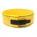 SHHFITWEAR 10MM LEVER BELT - YELLOW - Belt-032